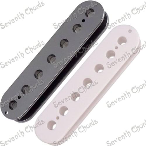4 Pcs Pickup Humbucker Slug Bobbin for 7 StrIng Electric Guitar Double Coil Pickup / Pole Spacing 58mm/62mm / - Black -White