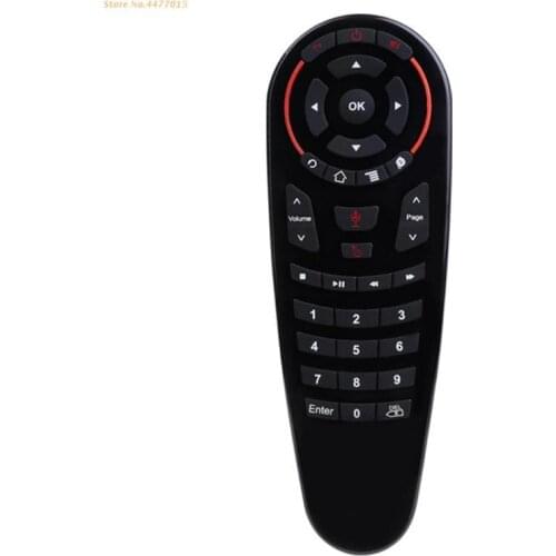 K1AB 2.4G Wireless Voice Control Sensing Air Remote Mouse, G30S Remote Control for Android TV Box ,6 Axis Gyroscope