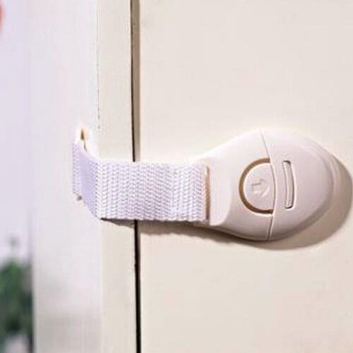 10Pcs/Lot New Safety Plastic Locks For Children Kids Cabinet Door Drawers Refrigerator Toilet Safety Lock Baby Protection
