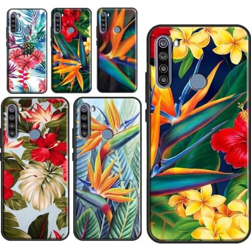 Tropical Paradise Hawaiian Birds Case For Xiaomi Redmi Note 10 9 Pro Case For Redmi Note 8 7 Pro 8T 9S 9A 9C 9T Cover Funda