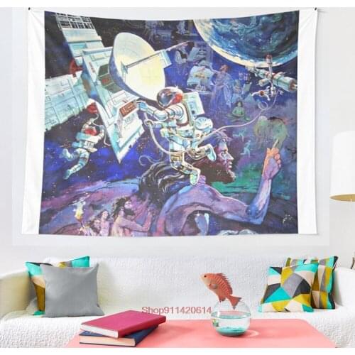 Art space tapestry india Mandala Tapestry Wall Hanging Boho Decor Wall Cloth Tapestries Tapestry Mandala Wall Carpet