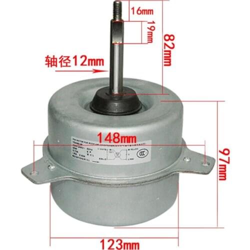 Air conditioner fan motor YDK65-6F/J/K for midea 3p5p outdoor machine motor Air Conditioning Parts