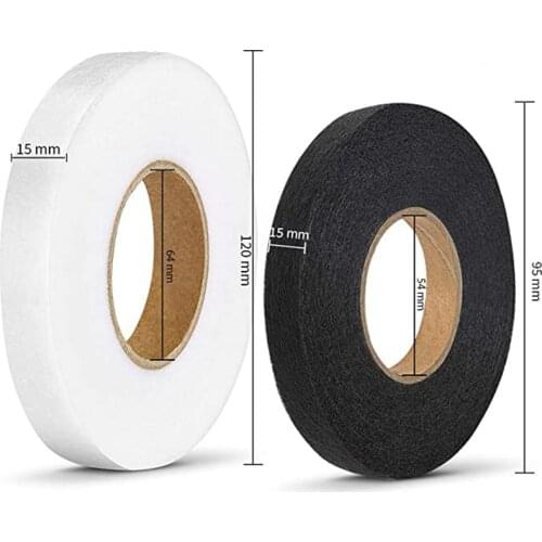 60M Double Sided Fusible Sewing Fabric Hemming Tape DIY Cloth Craft