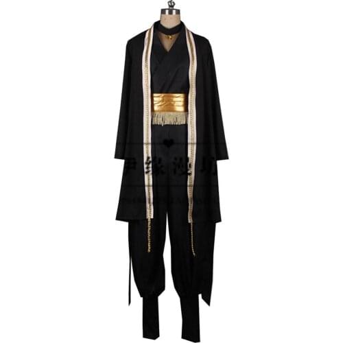 2020 Division Rap Battle Cosplay DRB Hypnosis Mic Kuko Harai Evil Monk Cosplay Costume Jacket Pant Suit Uniform Full Suit New St