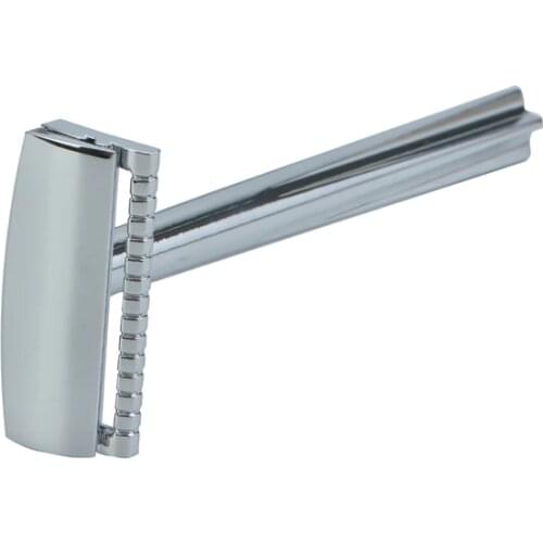 Yaqi Chrome Color Star Shape Light Weight Aluminum Handle Wet Safety Razor