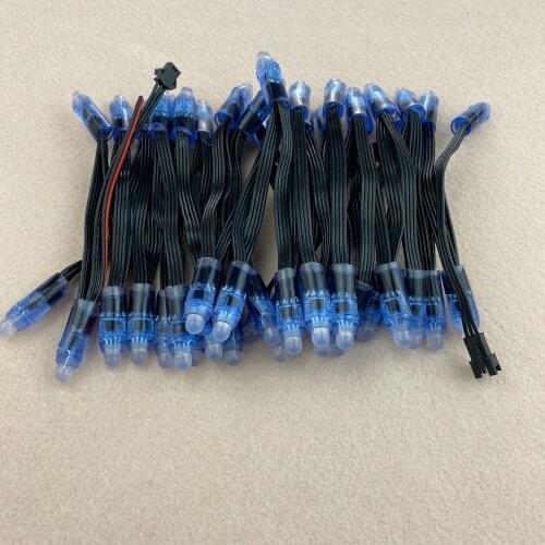 DC5V WS2818 addressable pixel;IP68 rated;one bad node does not affect the other nodes'working;with all BLACK wire