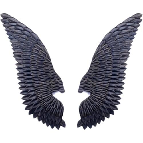 Wall Decoration Angel Wings Retro Metal wings Bar Coffee Shop Wall Decoration Home Bedroom Living room decor Christmas Industry