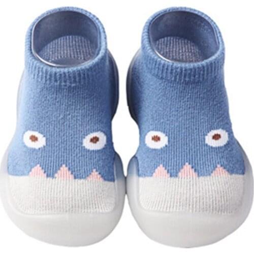 Children Anti-slip Shoes Newborn Baby Non-slip Floor Socks Baby Boy Rubber Sole Cartoon Indoor Socks Infant Shoes