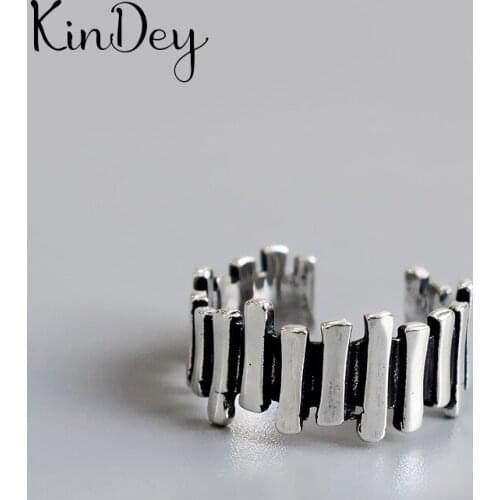 2021 New Charm Boho Lines Rings For Women Lover Wedding Bridal Valentines Gifts Men Open Retro Antique Rings