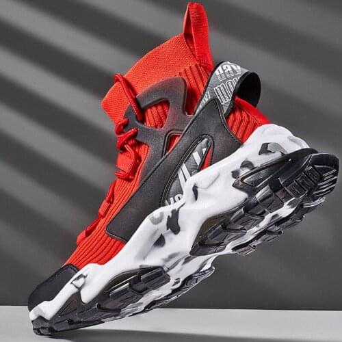 New Mens Shoes Mesh Breathable Men Sneakers Casual Classic Fashion Men Designer Sneakers Outdoor Street Style Men Sock Shoes