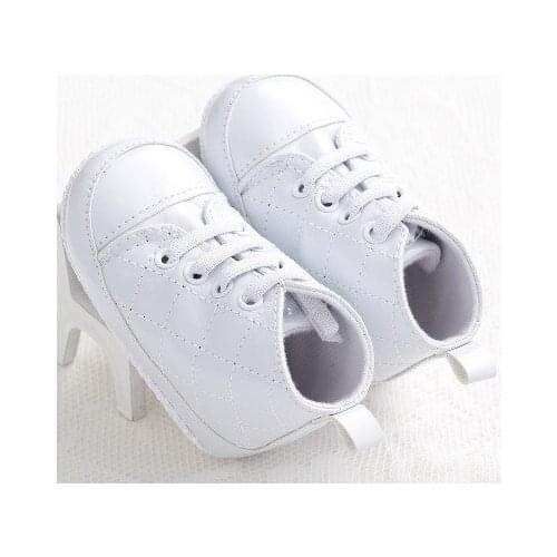 0-1 years old male and female baby high solid color soft bottom baby toddler shoes