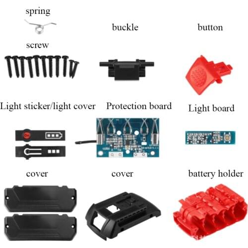 Power Tool Battery Plastic Shell Replacement Case for Bosch 18V Cover ( No Cells Inside ) BAT 614