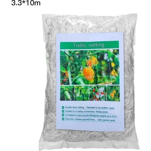Woven Net Weave Flowers Polyester New Multi Sizes Plant Vines Vegetables Climb Heavy-Duty Trellis Netting