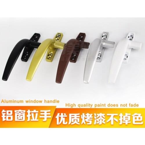 5 Colors Aluminum Alloy Outside Window Handle Hardware Door Handle Window Parts