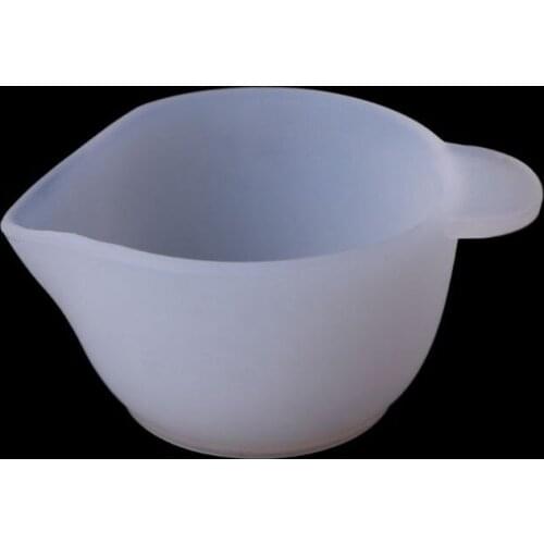 1 Set 100ml Silicone Measuring Cup Crystal Epoxy UV Resin Craft Casting Mould