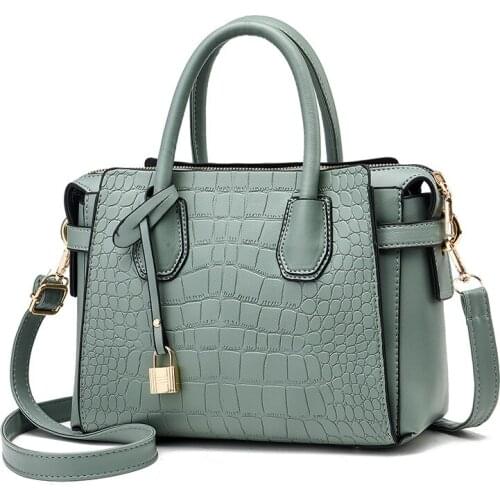 Handbags with Lock for Women Large Capacity Messenger Bag Causal Womens Shoulder Bag Simple Texture Handbag Luxury Designer Bag