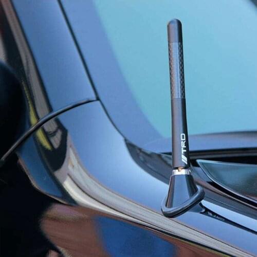 Universal Carbon Fiber Short Antenna Aerials For Suzuki SX4 SWIFT Alto Liane Grand Vitara Jimny SCross