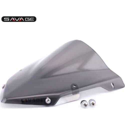 Windshield Pare-brise Smoke For KAWASAKI Z 125 Z125 2015-2019 16 17 18 Motorcycle Accessories Windscreen Wind Deflectors