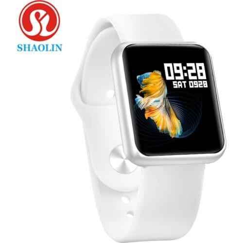 Smart Watch Band Waterproof Smartwatch Dynamic Heart Rate Blood Pressure Monitor for Apple iPhone Android Sport Health watch IWO