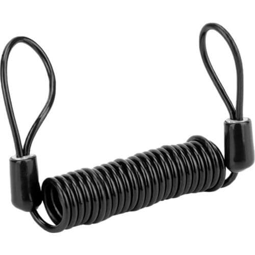 1.2M Anti Thief Motorbike Bike Motorcycle Wheel Alarm Disc Lock Security Disc Brake Bag And Reminder Spring Cable Warning Rope