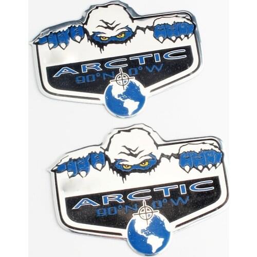 1 Pcs 3D Metal Commander Compass Patriot Accessories ARCTIC Car Stickers Emblem Badge Styling For Jeep Wrangler Cherokee Grand