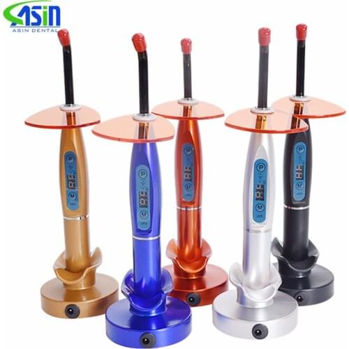 1 pcs Dental LED Curing Light Lamp Machine Plastic 2000 MW 10W Wireless Cordless Tooth dental instruments dentistry tool