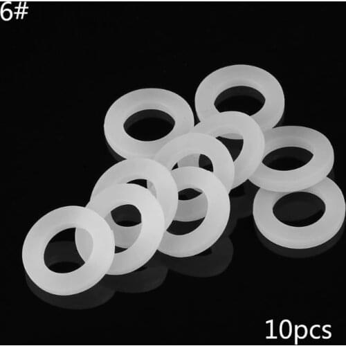 10pcs Bellows Pipe Seal Rings Hose Washers Water Silicone Gasket 1/2" 3/4" 1" Mar28