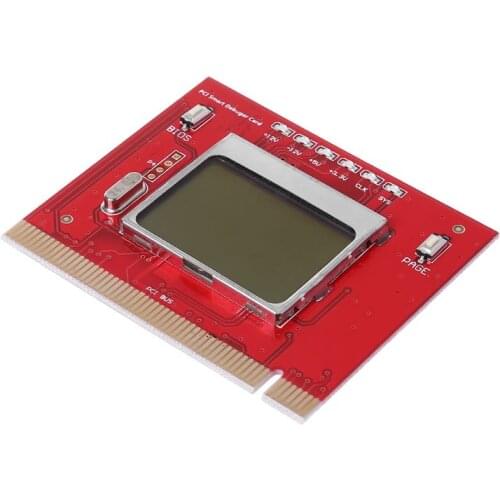100% Brand New and High Quality LCD PCI PC high quality Computer Analyzer Tester Diagnostic Card