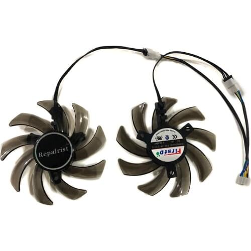 2pcs/set FDC10H12S9-C emtek GTX 1660Ti GPU Cooler For emtekinc XENON GTX 1070Ti GTX1660Ti RTX2070 STORM Graphics Card Cooling