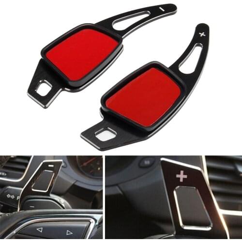 2PCS Steering Wheel Gear Paddle Extension for Audi A3 / S3 2017-2020