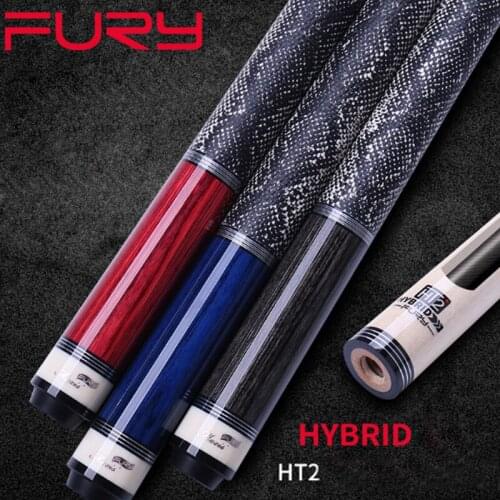 2021 FURY TW Carbon Pool Cues Billiards Cue 12.5MM with Pool Cue Case Set TW4 Lizard Grain Leather
