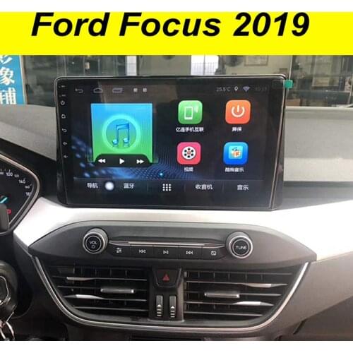 64GB Android 10.0 2Din Car Multimedia GPS For Ford Focus 2019 9" Autoradio BT Navigation Stereo Head Unit Tape Recorder Radio