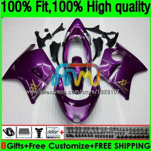 Blackbird For HONDA CBR1100 XX CBR1100XX 96 97 Gloss purple 98 99 00 01 131BS.8 CBR 1100XX 1996 1997 1998 1999 2000 2001 Fairing