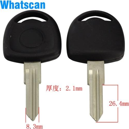 C239 Plastic double groove Opel right blank key