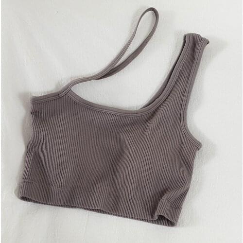 Cheap wholesale 2021 spring summer new fashion casual lady beautiful nice women Tops woman female OL tank tops halter top BVy537