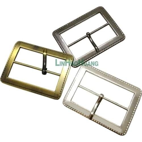 DIY 20pcs/Lot Metal 39mm Bag Buckle Pin Alloy Belt Buckle High Polished Shiny Nickle/Black/Bronze Bag Accessories Free Shipping