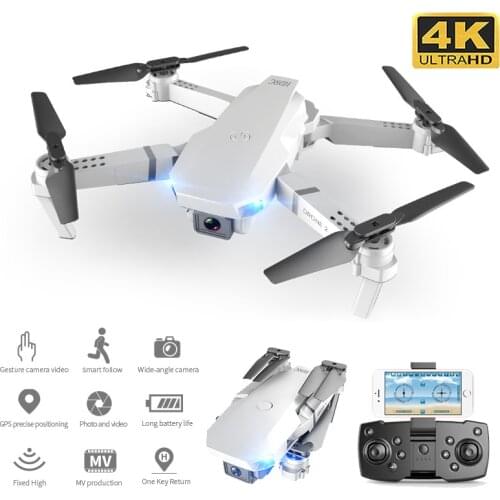 E59 Rc Drone With 4k Hd Camera Professional Aerial Photography Helicopter 360 Degree Flip Wifi Real Time Transmission Quadcopter