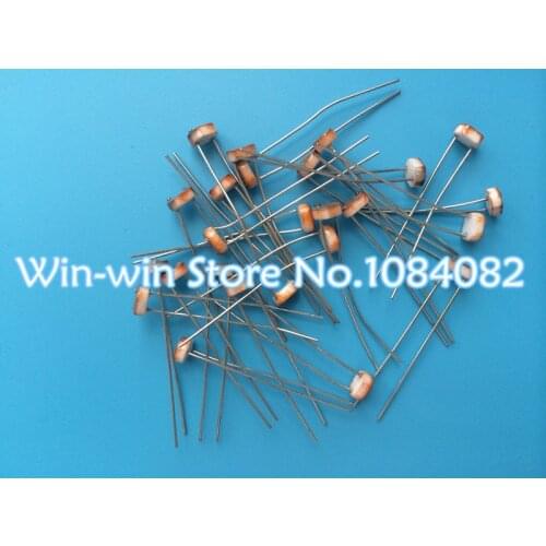 10PCS GL5539 5mm 5539 Photo Light Sensitive Resistor Photoresistor Optoresistor Switch