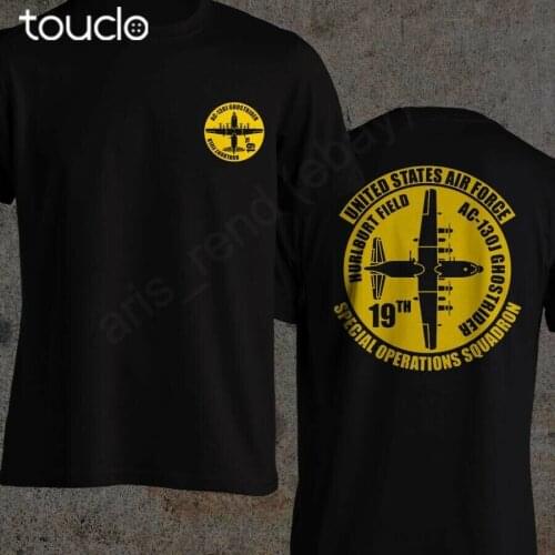 Special Operation Squadron Shirt Hurlburt Field 19th AC-130J Ghostrider T-Shirt double sided