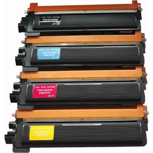 JIANYINGCHEN Compatible color toner cartridge TN210 TN230 TN270 for Brothers MFC9010CN HL3040CN laser printer