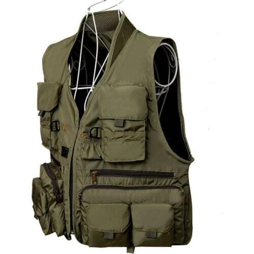 Korean Fishing Vest Quick Dry Fish Vest Breathable Material Fishing Jacket Outdoor Sport Survival Utility Safety Waistcoat
