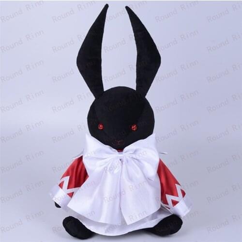 Pandora Hearts Alice B-Rabbit 35cm Cosplay Mascot Toy Anime Black Stuffed & Plush Cartoon Doll