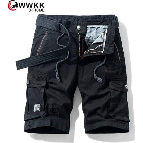 Mens Military Cargo Shorts 2020 Brand New Army Camouflage Tactical Shorts Men Cotton Loose Work Casual Short Pants Plus Size