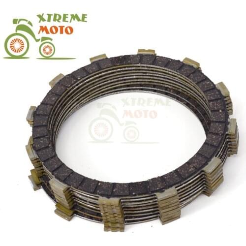 Motorcycle Clutch Disc Friction Plates Set 9pcs for YAMAHA YZ426F 2000 WR450F 2004 YZ450F 2003-2006 MT-09 YZF-R1 13 12 14