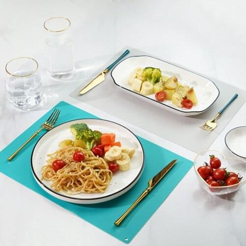 Waterproof Silicone Mat Placemat Heat Insulation Anti-skidding Table Mat Washable Durable Home Gadgets For Kitchen Dining