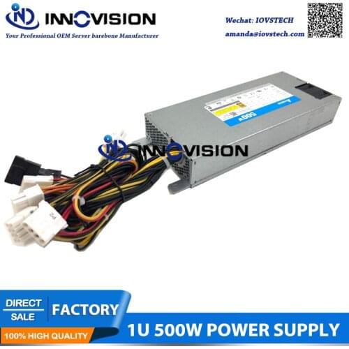 New 1U 500W Delta DPS-500YB F power supply for 1U/2U server pc computer with double cpu connector