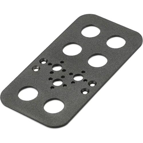 New Big Foot Bipedal Shaped Servo Bracket For Humanoid PTZ Robotic Manipulator DIY Robot Mount Rc Robotic Model Toy Kit