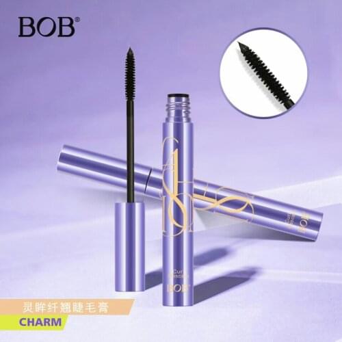 Charming 4D Silk Fiber Lash Mascara Curling Thick Long Lasting Waterproof Fast Dry Lengthening Black Eyelash Extension Mascara