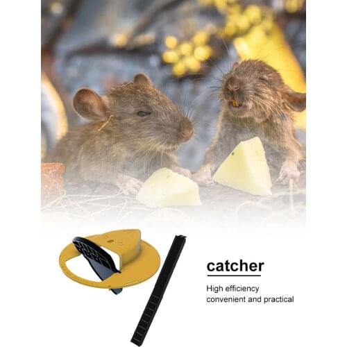 High Qulity Mouse Trap Reusable And Automatic Reset Rat Catching Mice Mouse Traps Flip Mousetrap Slide Bucket Lid Mouse Trap #1