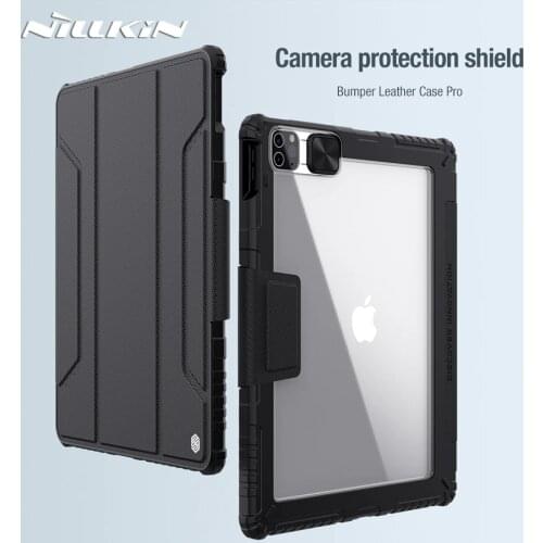 Nillkin Camera Protection for Apple iPad Pro 12.9 2021 Case Bumper Pro Camshield Case Back Cover for iPad Pro 12.9 2020 2021